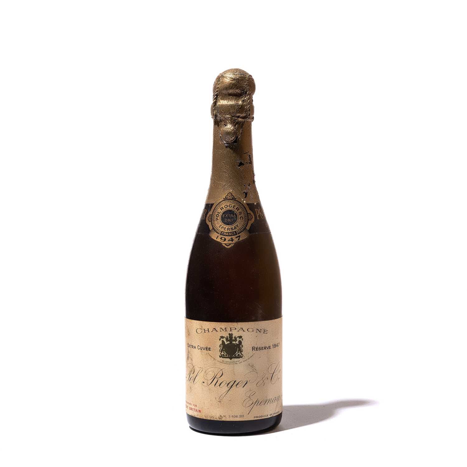 Lot 105 - 1 half-bottle 1947 Pol Roger