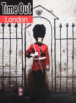 Lot 65 - Banksy (British 1974-), 'Time Out London', 2010