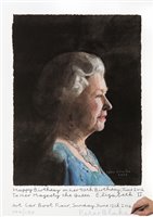 Lot 404 - Peter Blake (British b.1932), 'To Her Majesty the Queen Elizabeth II', 2016