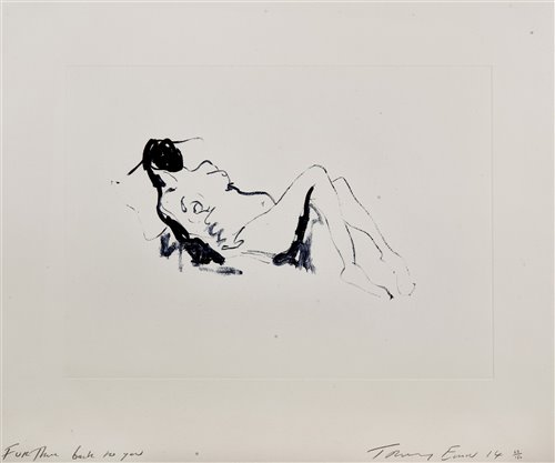 Lot 430 - Tracey Emin (British b.1963), ‘Further Back To You’, 2014