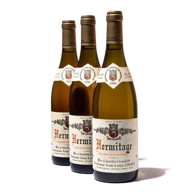 Lot 78 - 3 bottles 1996 Hermitage Blanc Chave