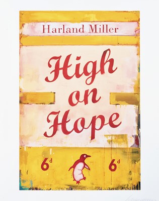 Lot 162 - Harland Miller (British 1964-), 'High On Hope', 2019