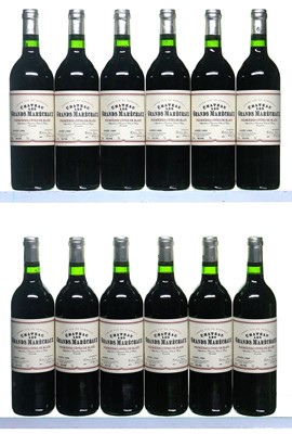 Lot 191 - 12 bottles 1999 Ch Les Grands Marechaux