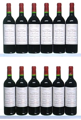 Lot 183 - 12 bottles 1998 Ch Vieux Faurie