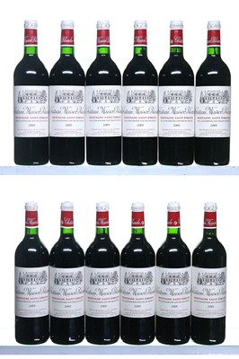 Lot 200 - 12 bottles 2001 Ch Maison Blanche