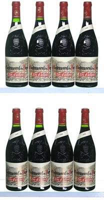 Lot 257 - 8 bottles 1998 Chateaueuf-du-Pape Les Cailloux Brunel