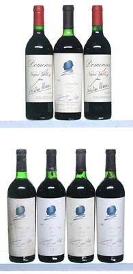 Lot 281 - 7 bottles Mixed Opus One and Dominus