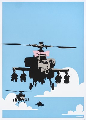Lot 72 - Banksy (British 1974-), 'Happy Choppers', 2003