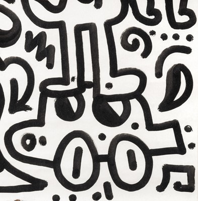 Lot 98 - Mr Doodle (British 1994-), 'Original Artwork On Paper 10', 2017