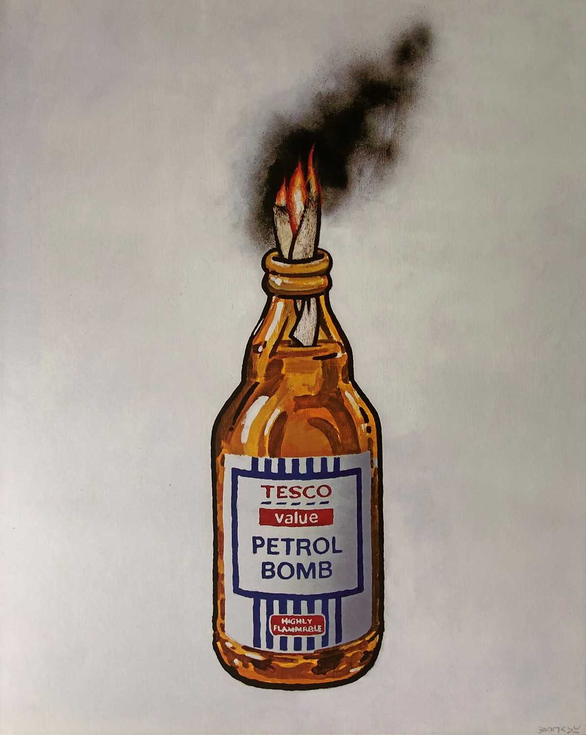 Lot 113 - Banksy (British 1974-), ‘Tesco Value Petrol Bomb’, 2011