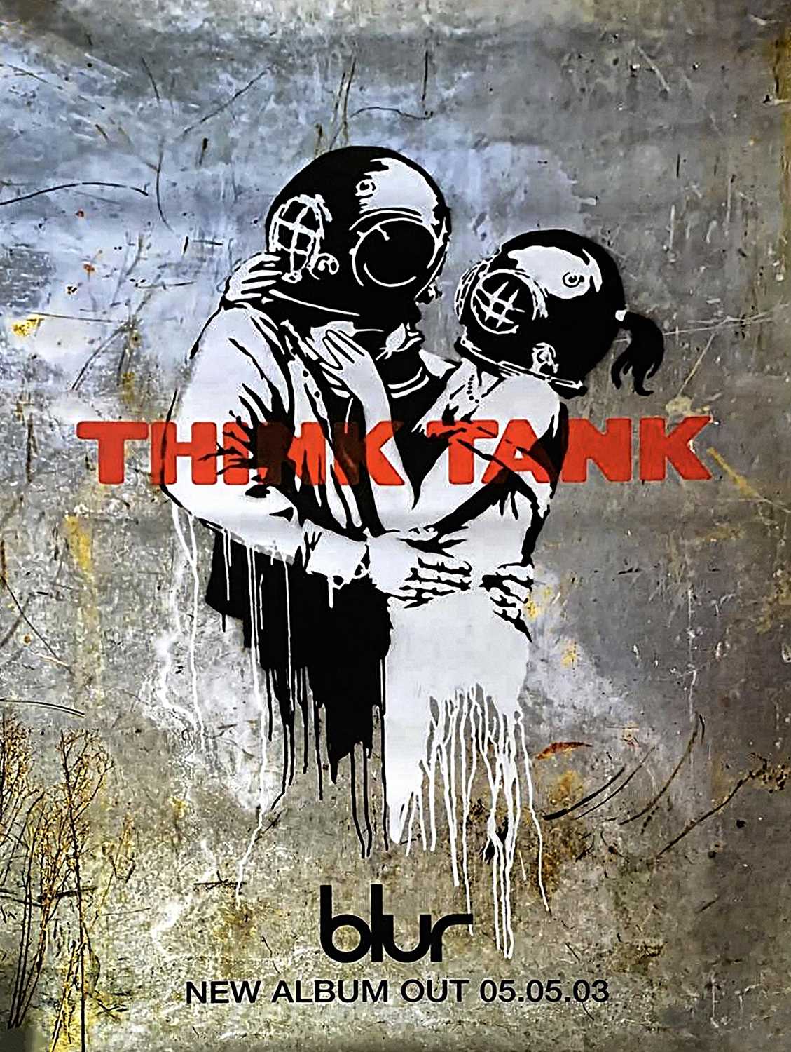 Lot 53 - Banksy (British 1974-), 'Think Tank', 2003