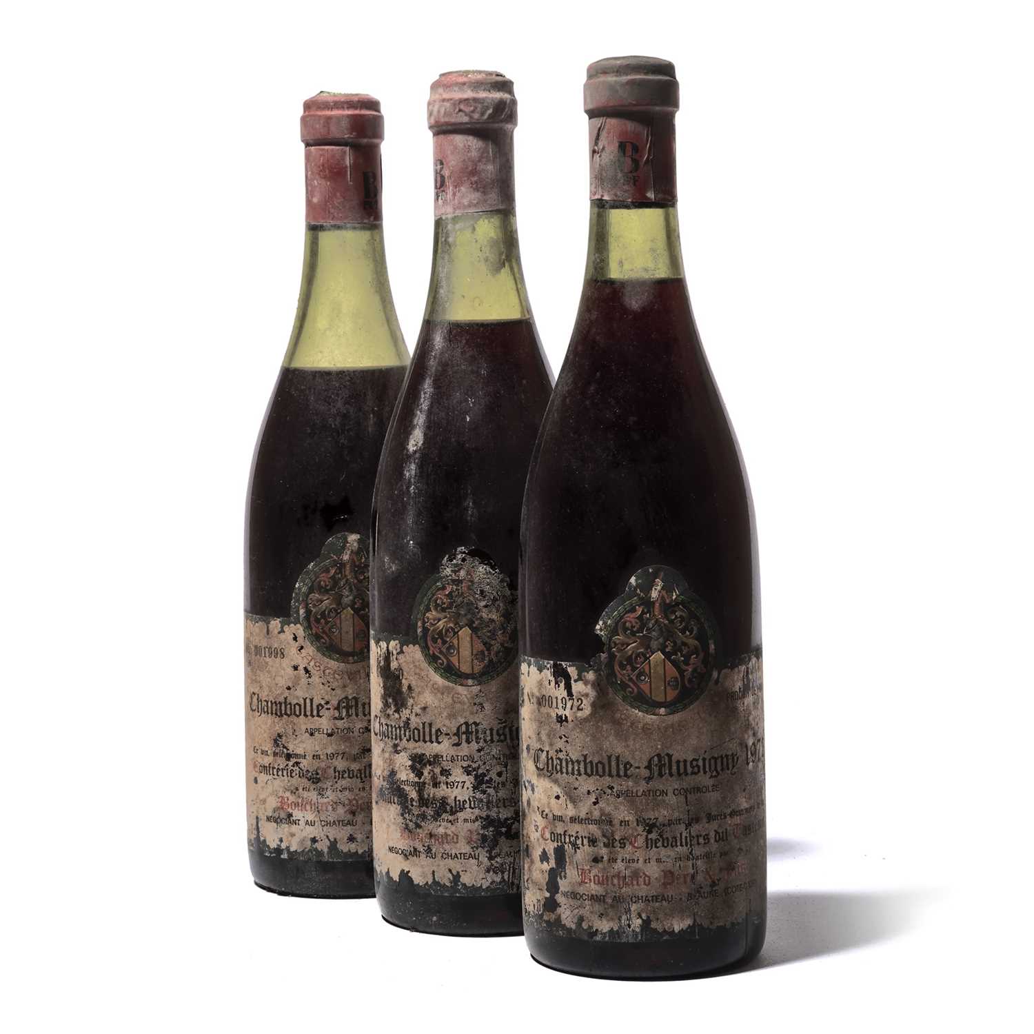 Lot 143 - 11 bottles 1972 Chambolle-Musigny Tastevinage