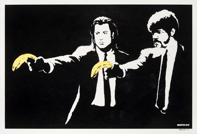 Lot 82 - Banksy (British 1974-), 'Pulp Fiction', 2004