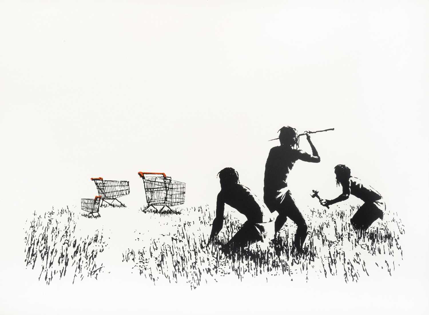Lot 74 - Banksy (British 1974-), 'Trolleys', 2007