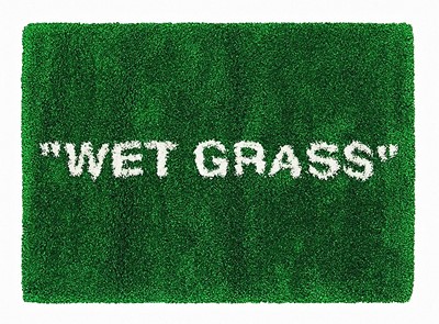 Lot 33 - Virgil Abloh & Ikea (Collaboration), 'Wet Grass', 2019