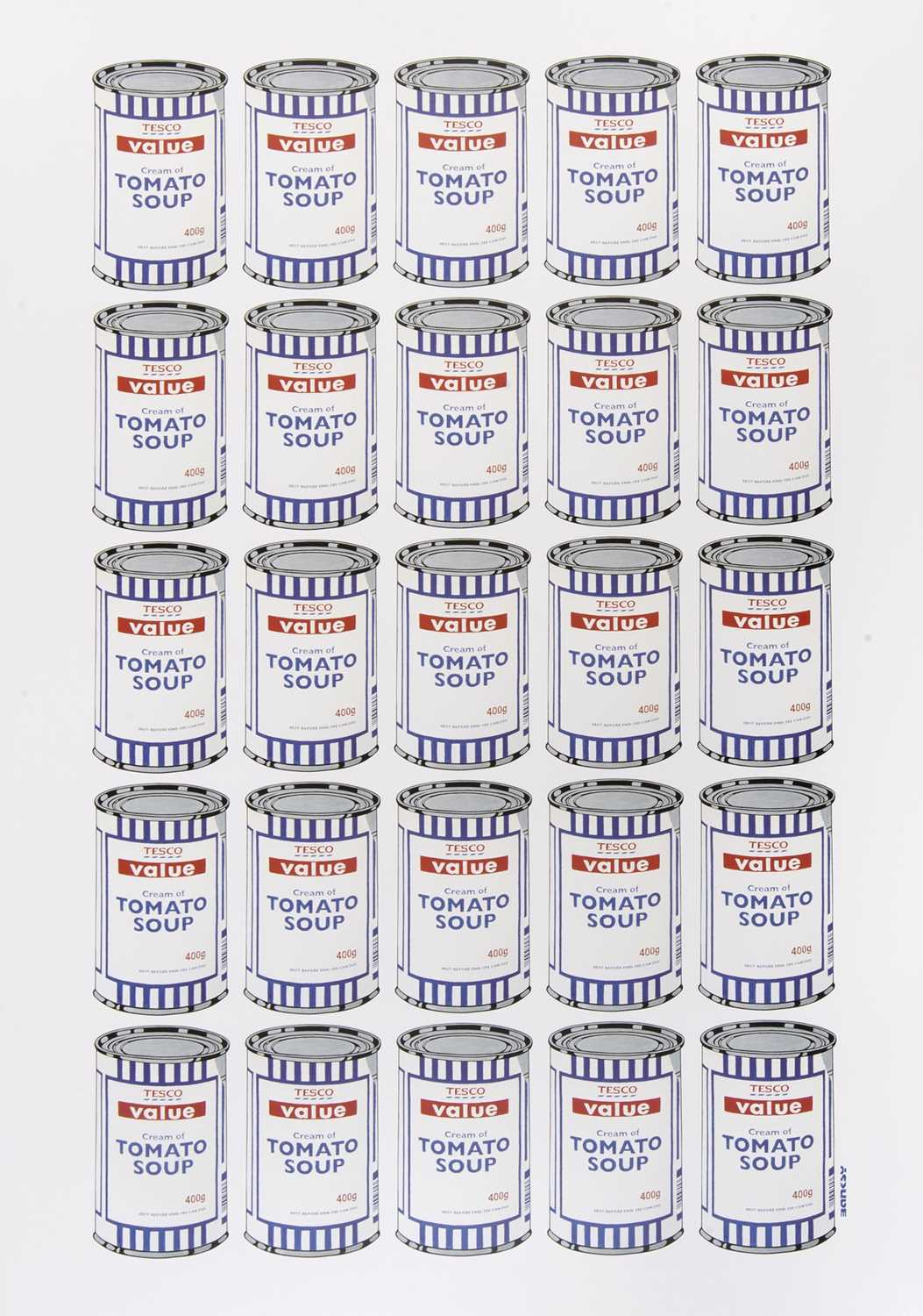 Lot 66 - Banksy (British 1974-), ‘Soup Cans Poster’, 2010