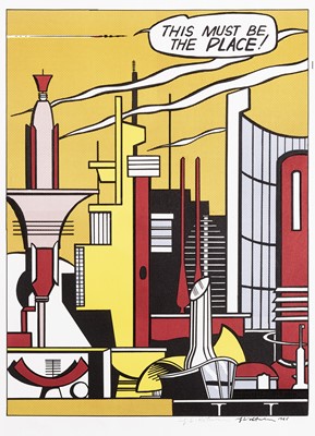 Lot 107 - Roy Lichtenstein (American 1923-1997), 'This Must Be The Place', 1965 (Signed)