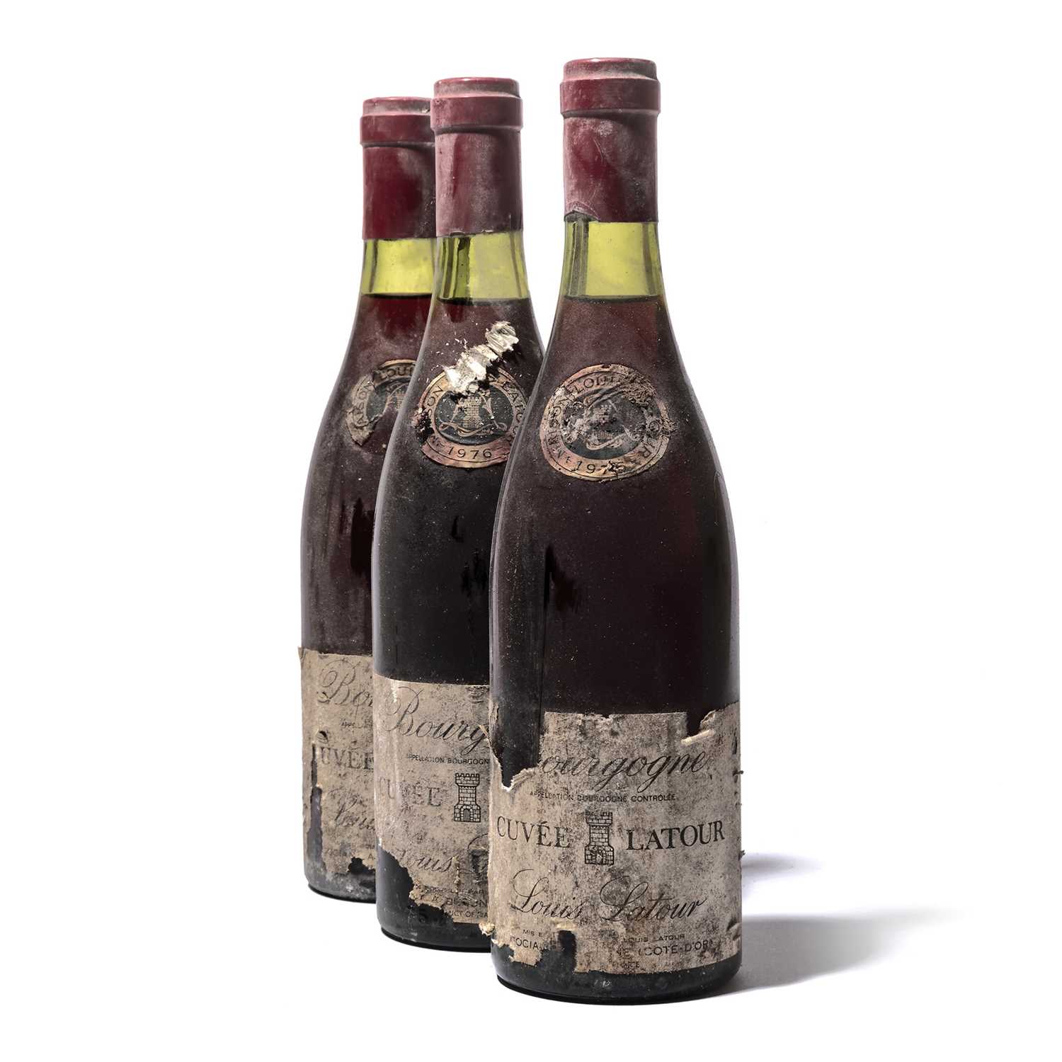 Lot 158 - 12 bottles 1976 Bourgogne Rouge Cuvee Latour