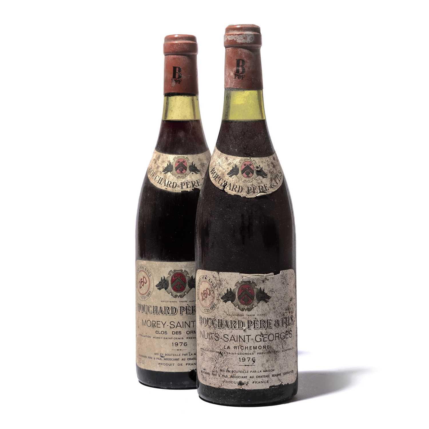 Lot 182 - 6 bottles 1976 Mixed Bouchard Pere et Fils