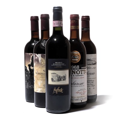 Lot 240 - 5 bottles Mixed Italian Red Wines