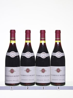 Lot 216 - 4 bottles 1969 Chambolle-Musigny Remoissenet