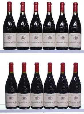 Lot 233 - 12 bottles 2003 Chateauneuf-du-Pape Domaine Charvin