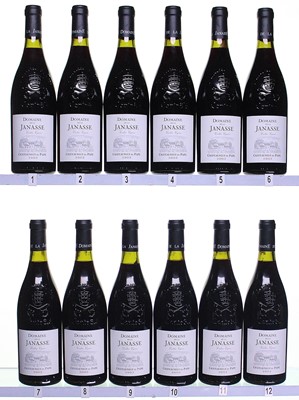Lot 234 - 12 bottles 2003 Chateauneuf-du-Pape VV Domaine de la Janasse