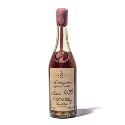 Lot 283 - 1 bottle 1893 Armagnac Castarede
