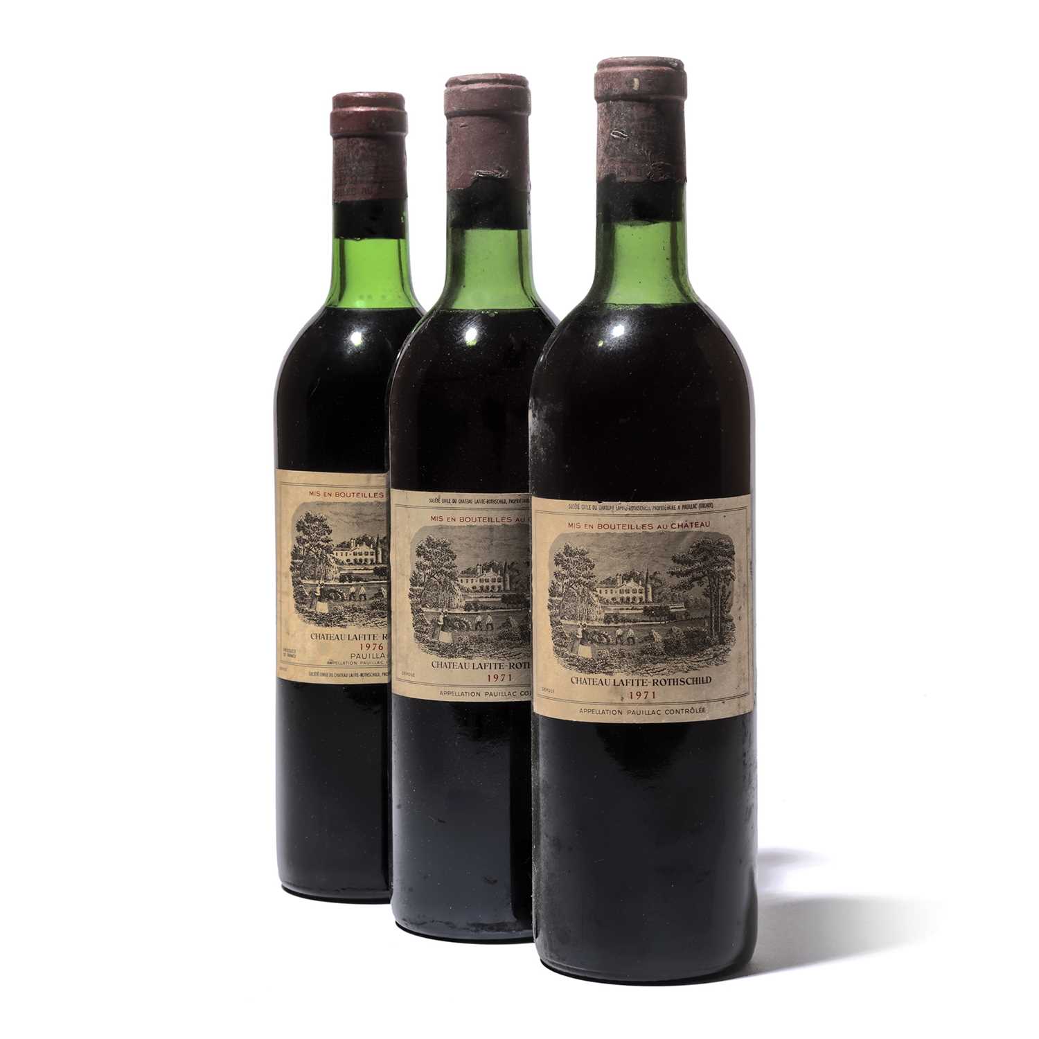 Lot 110 - 3 bottles Mixed Chateau Lafite-Rothschild