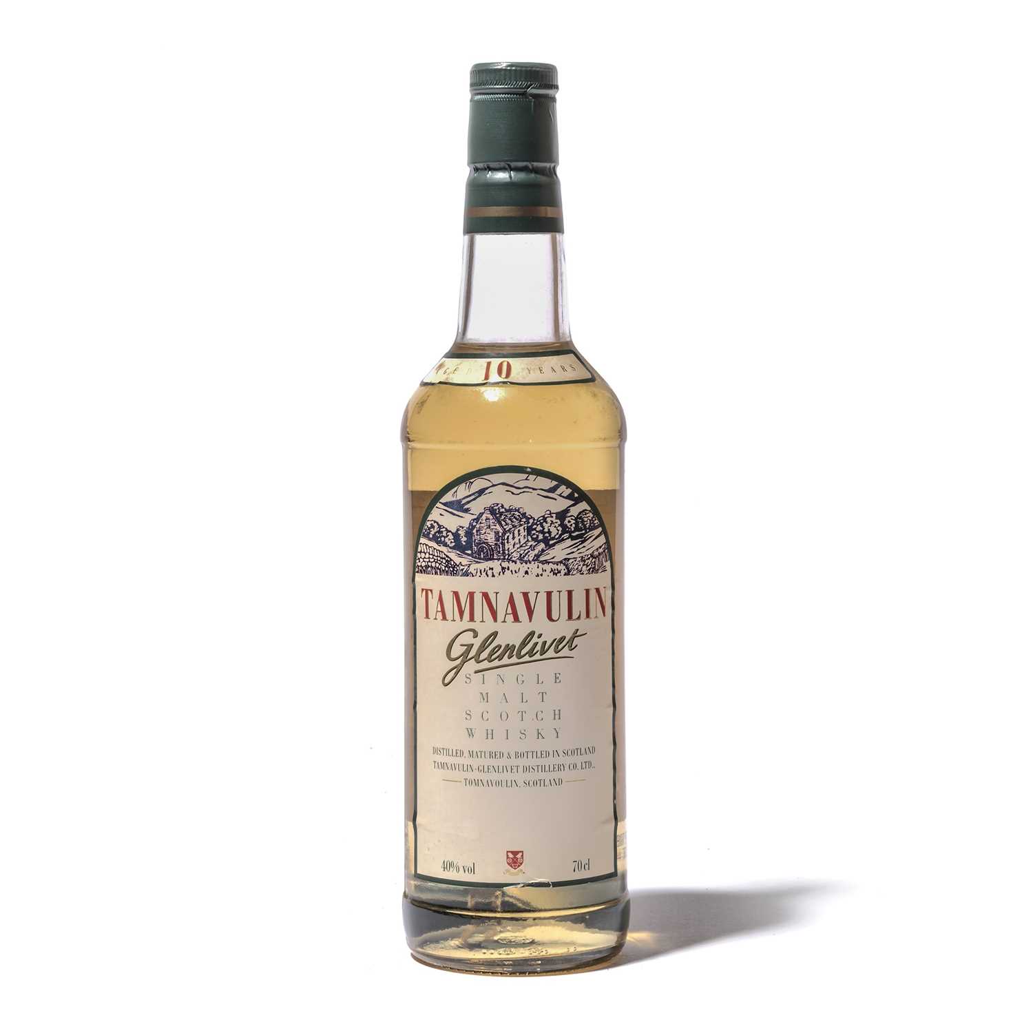 Lot 308 - 1 bottle Tamnavulin Glenlivet 10 Year Old Believed 1990s