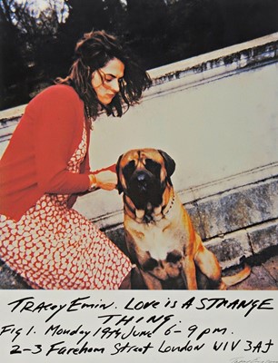 Lot 108 - Tracey Emin (British 1963-), 'Love Is A Strange Thing', 2000