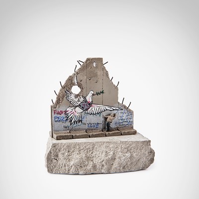 Lot 49 - Banksy (British 1974 -), 'Walled Off Hotel - Peace Dove'