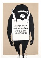 Lot 514 - Banksy (British b.1974), 'Laugh Now', 2004