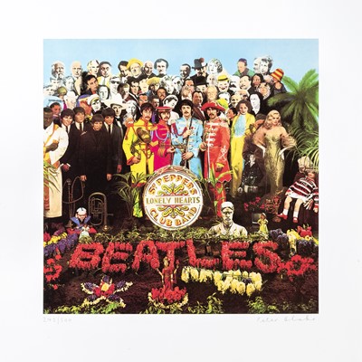 Lot 40 - Peter Blake (British 1932-), 'Sergeant Pepper's Lonely Hearts Club Band', 2007