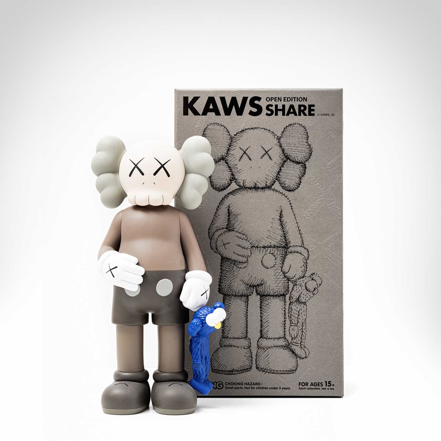 KAWS SHARE BROWN フィギュア OPEN EDITION