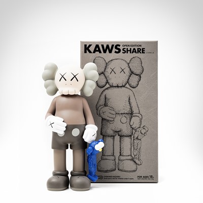 Lot 102 - Kaws (American 1974-), 'Share (Brown)', 2020