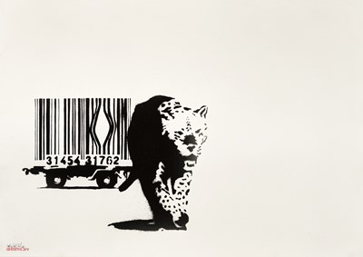 Lot 222 - Banksy (British 1974-), 'Barcode', 2003 (Signed)