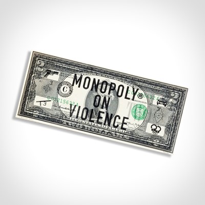 Lot 39 - Penny (British), 'Monopoly Is Violence', 2020