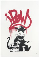 Lot 445 - Banksy (British b.1974), ‘Gangsta Rat’, 2004