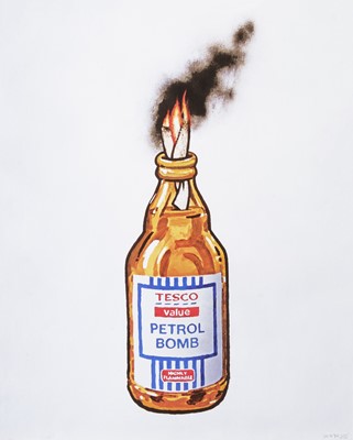 Lot 173 - Banksy (British 1974-), ‘Tesco Value Petrol Bomb’, 2011