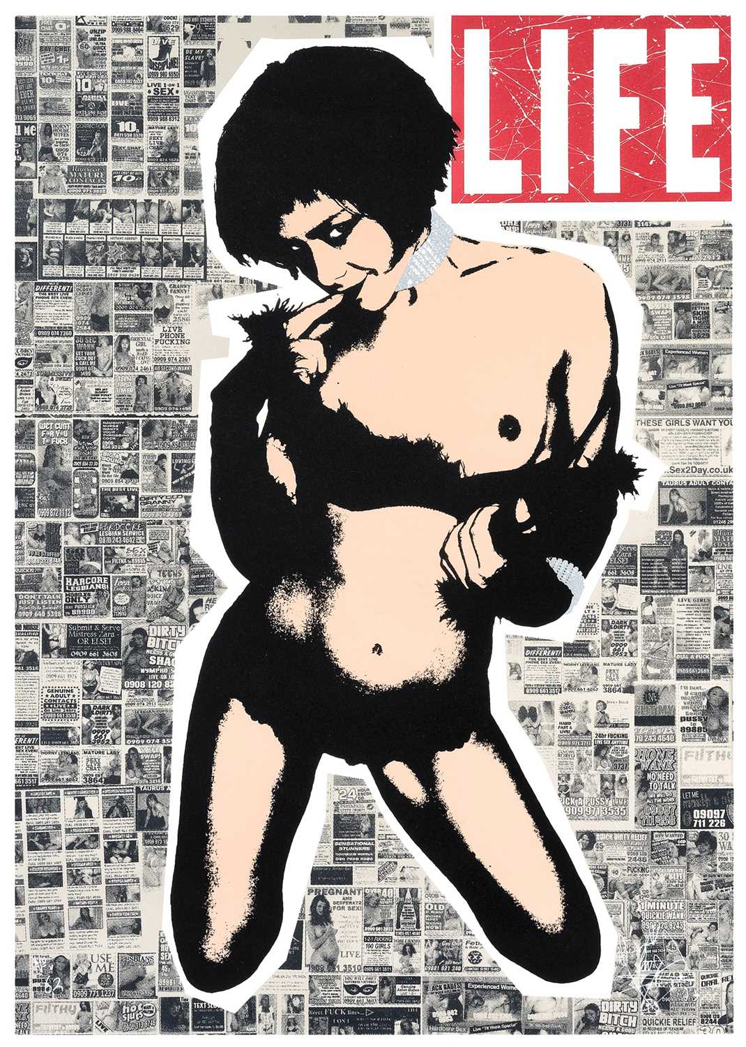 Lot 98 - Goldie (British 1965-), 'Life Ain't Black And White', 2007