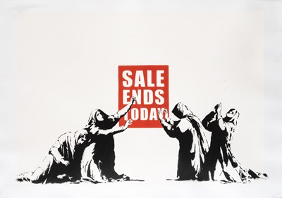Lot 208 - Banksy (British 1974-) 'Sale Ends Today', 2006