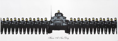 Lot 212 - Banksy (British 1974-), 'Have A Nice Day', 2003