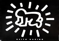 Lot 59 - Keith Haring (American 1958-1990), ‘See No Evil, Hear No Evil, Speak No Evil, Radiant Baby & Dog’