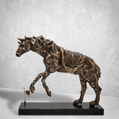 Lot 168 - Salvador Dali (Spanish 1904-1989), 'Horse Saddled With Time', 1980