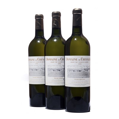 Lot 63 - 3 bottles 2002 Domaine de Chevalier Blanc