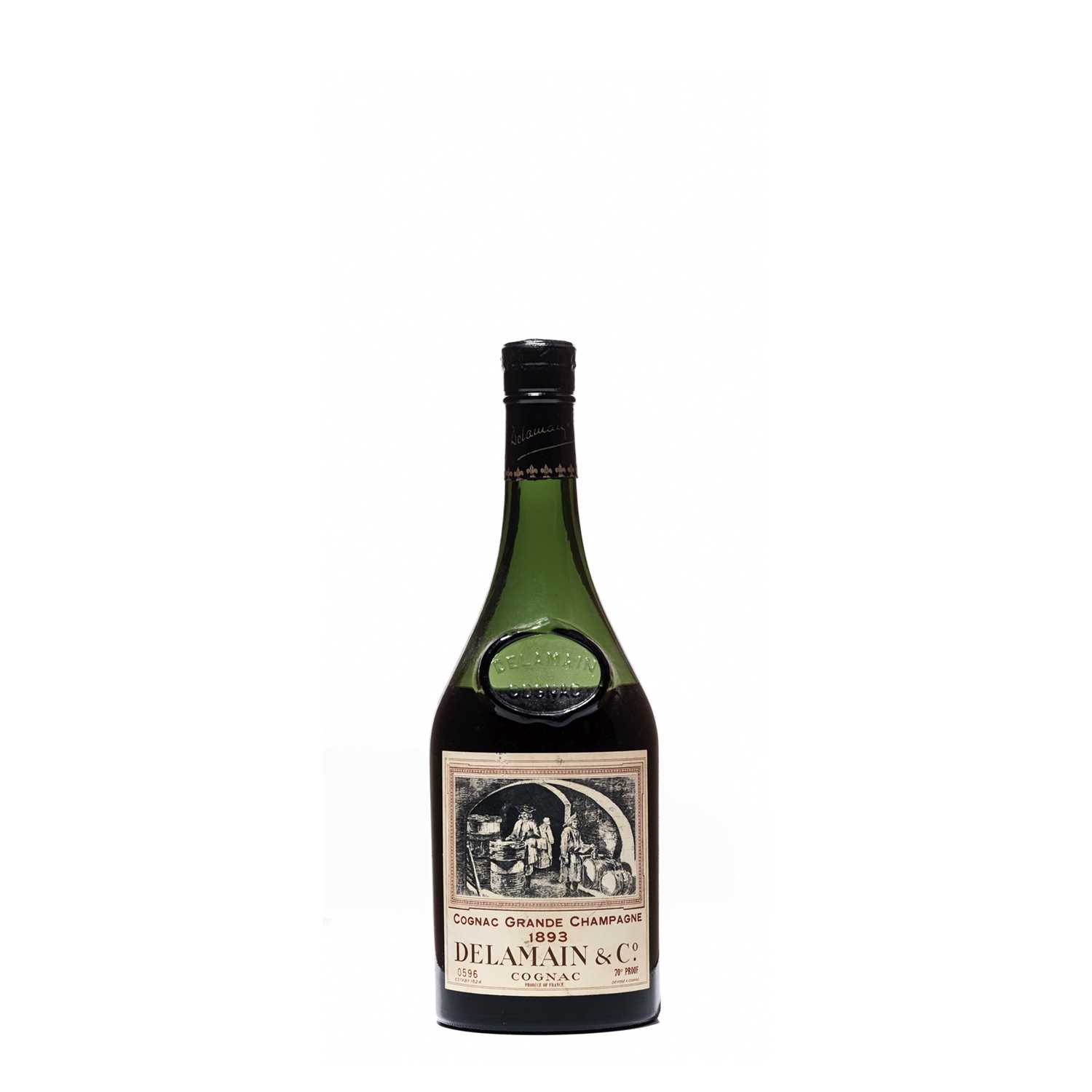 Lot 153 - 1 bottle 1893 Delamain Grande Fine Champagne Cognac