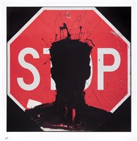 Lot 364 - Richard Hambleton (Canadian 1952-2017), 'Stop Sign', 2018