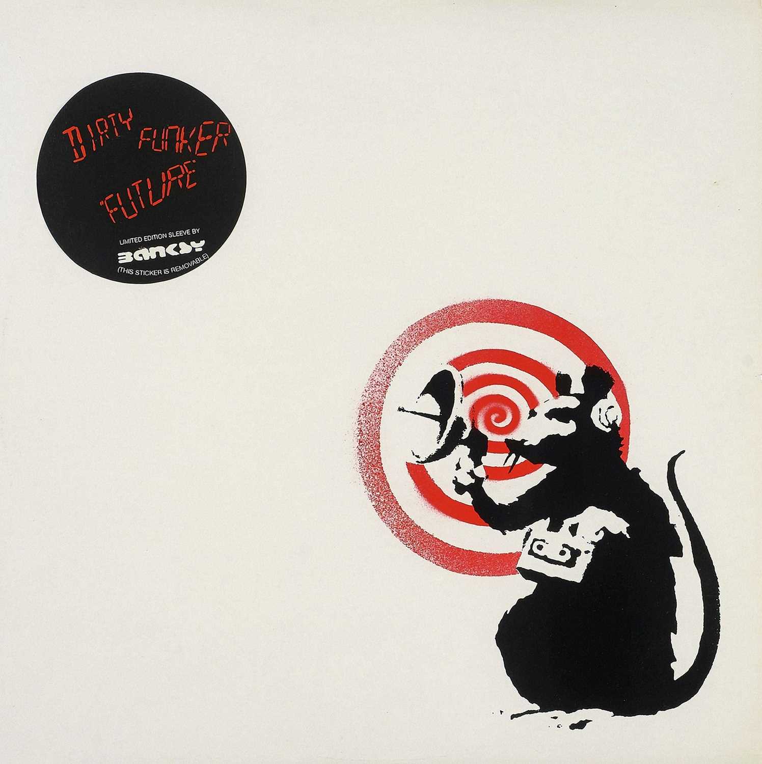 Lot 63 - Banksy (British 1974-), 'Radar Rat - Dirty Funker Vinyl (White)', 2008
