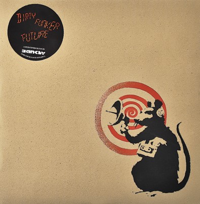 Lot 64 - Banksy (British 1974-), 'Radar Rat - Dirty Funker Vinyl (Brown)', 2008